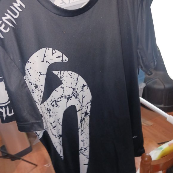 venom fight sport cage octogone mma fighter combat 100% polyester stretch - Picture 3 of 5